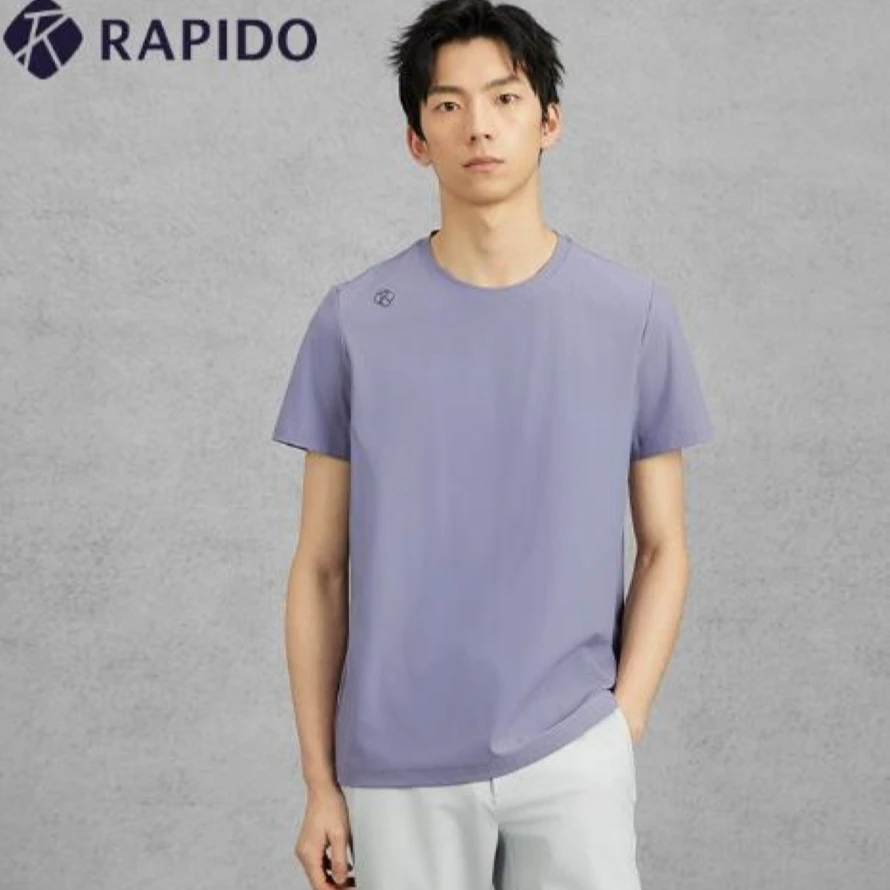 【断码清仓 】RAPIDO雳霹道2025夏男士组织感耐磨休闲T恤CN5142S01