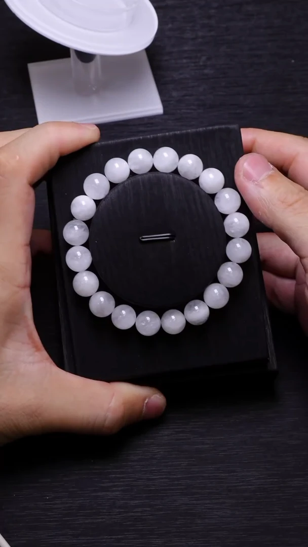 【闪购商品】水晶单圈未镶嵌Q030白幽灵单圈9mm