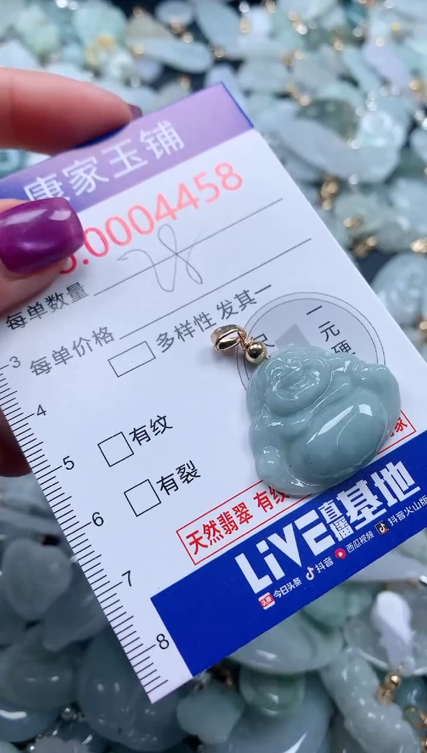 颈饰未镶嵌翡翠4458