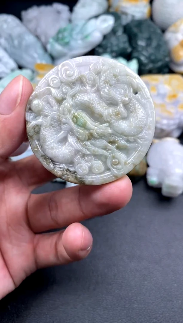 吊坠(不含链)未镶嵌翡翠1