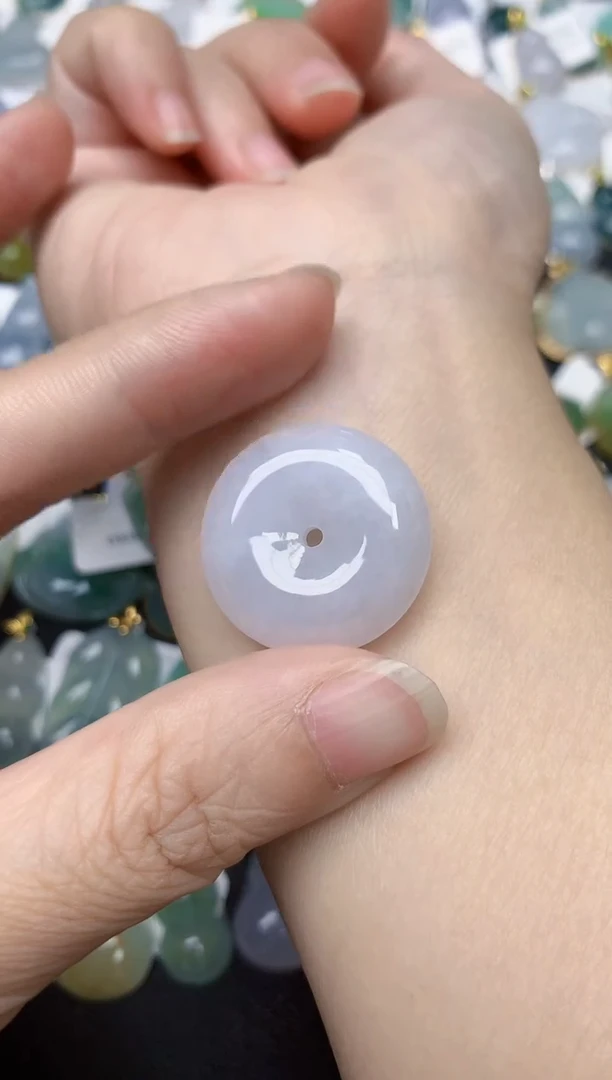 颈饰未镶嵌翡翠天然缅甸A货翡翠