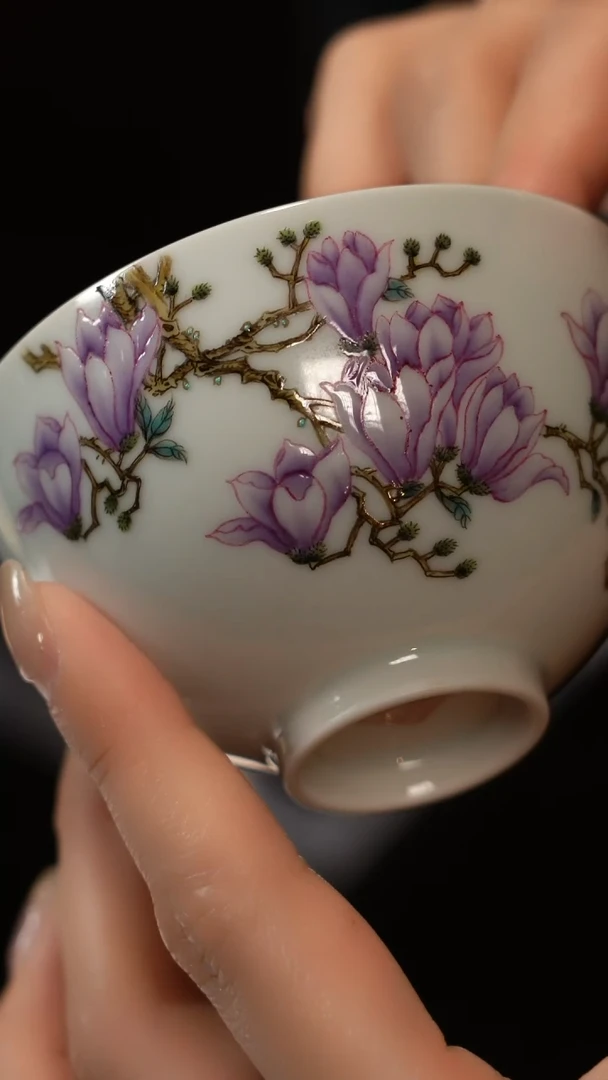 【闪购商品】Z溢珍堂预售7天先发茶巾紫玉兰杯