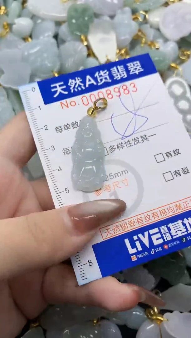 翡翠未镶嵌颈饰天然A货翡翠
