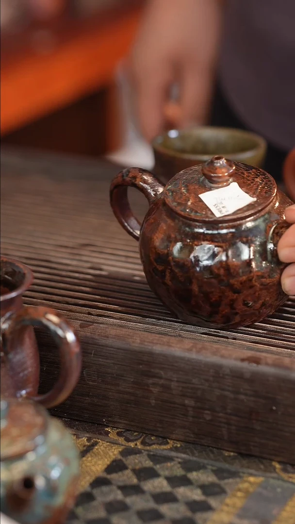 茶壶紫砂原矿手工制作