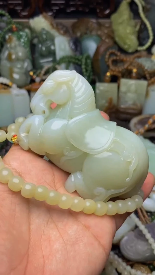 未镶嵌和田玉把件框***瘦1