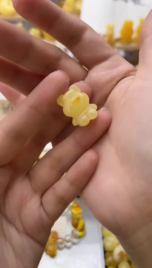 琥珀未镶嵌珠宝奇石053琥珀蜜蜡微瑕