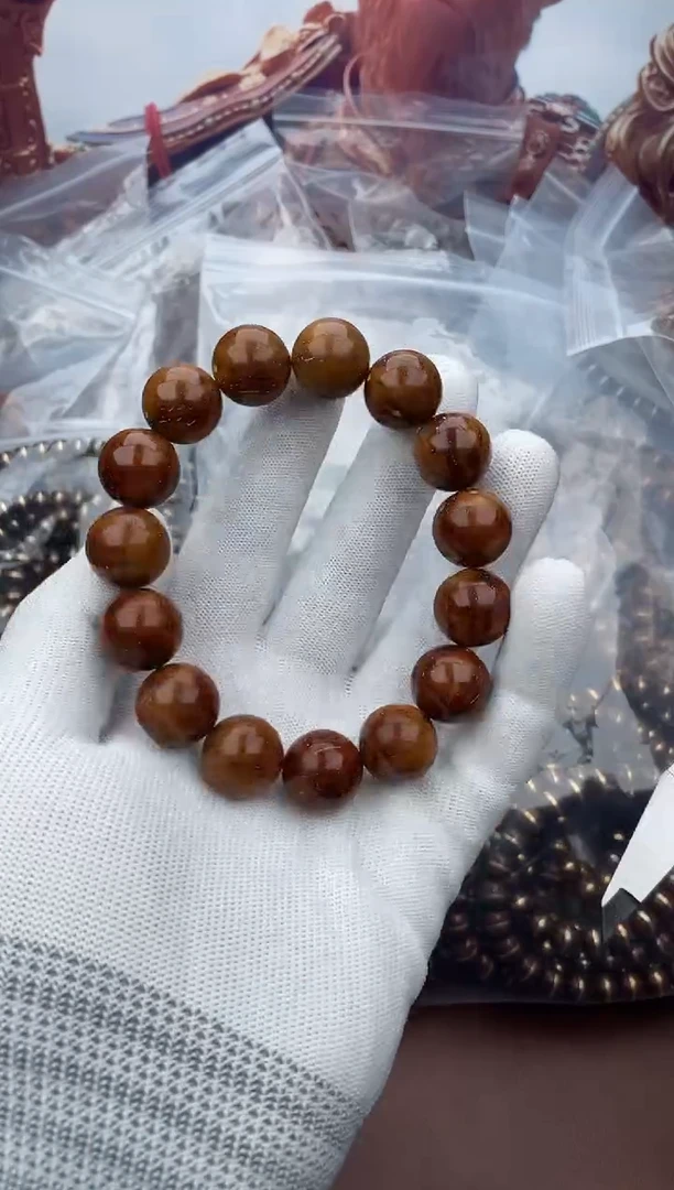 手串紫金鼠3号光珠