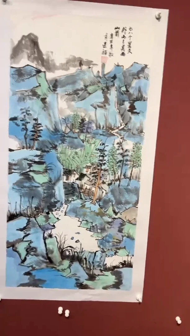 国画吴建福山水精品馆藏