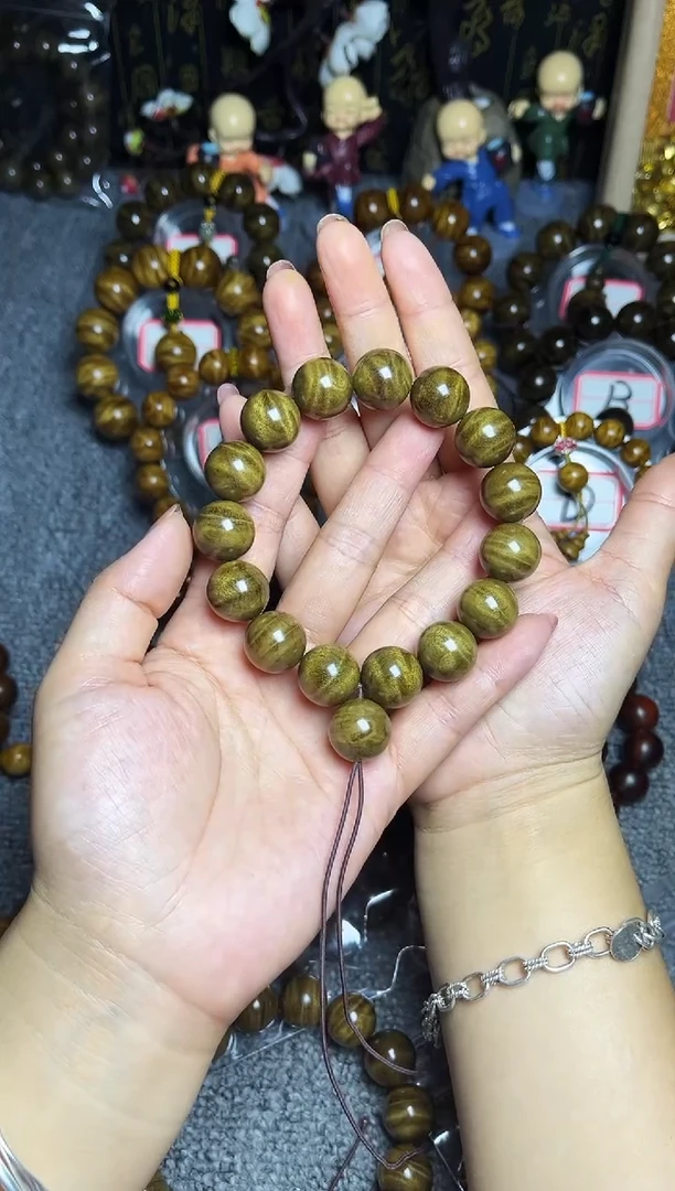 阴沉木手串/手链1.5闪电纹280