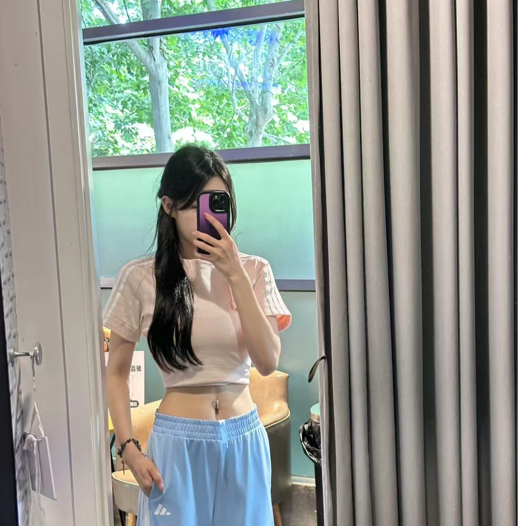 ADIDAS 三叶草T-SHIRT 新中式运动短袖圆领T恤KB6399
