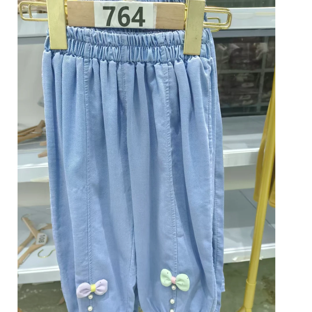 【0086款】夏季长裤秋季女牛仔裤蓝色休闲裤喇叭裤