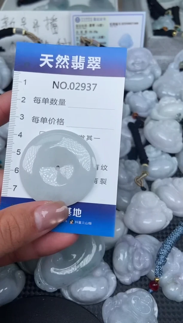颈饰未镶嵌翡翠纯天然A货翡翠2937
