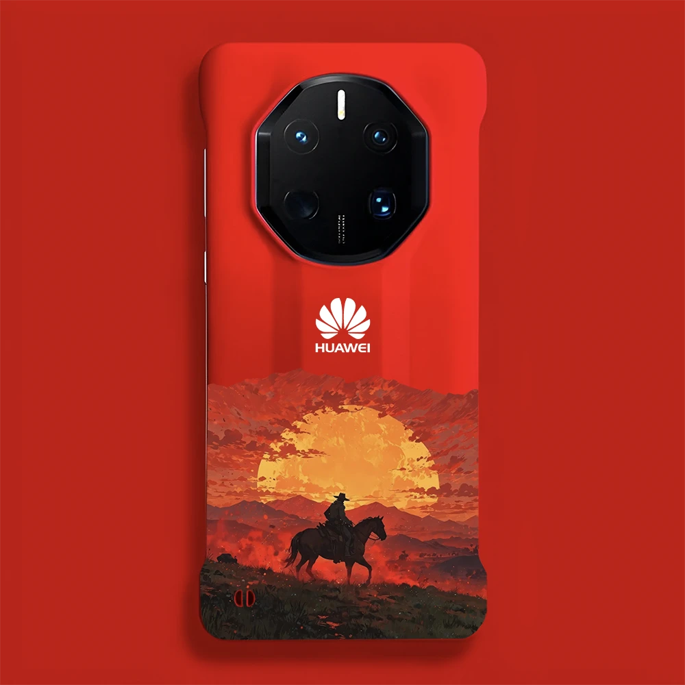 日落长风设计适用于华为mate系列超薄无边框手机壳