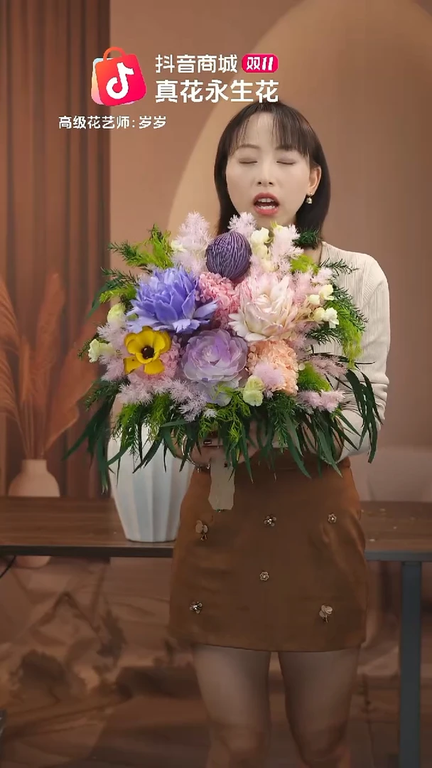 有机玻璃图片款式：   单花束