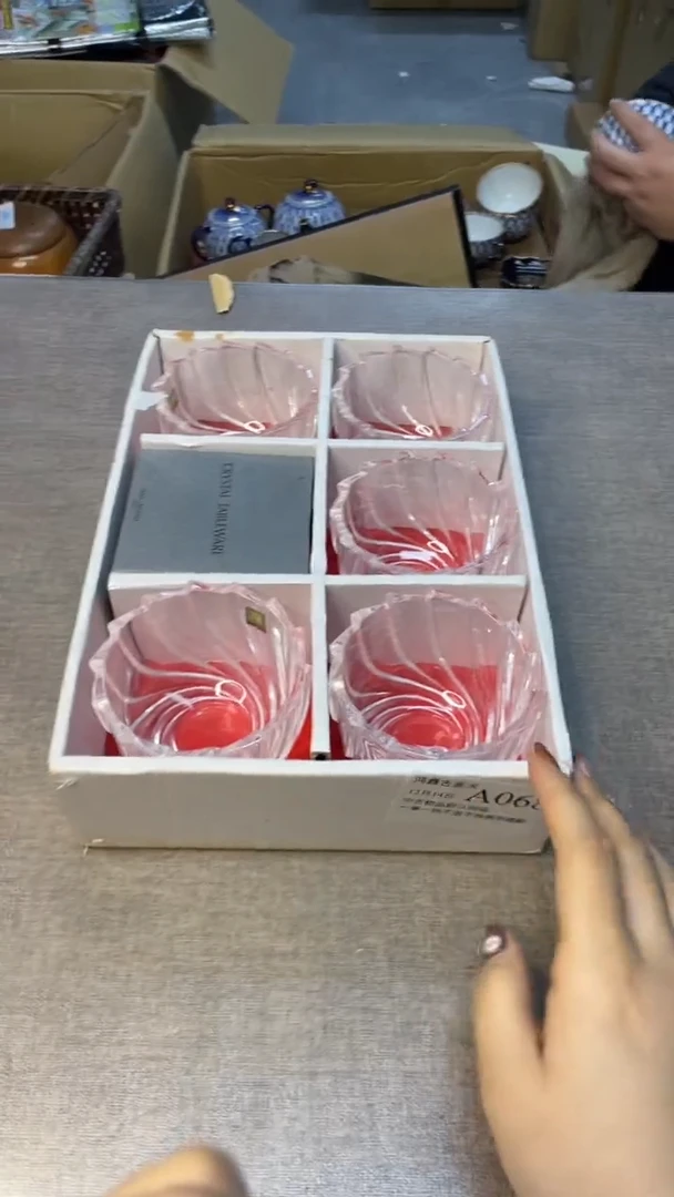 手工艺品玻璃五只默认微瑕