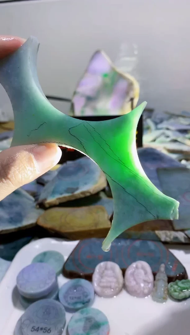 裸石翡翠0蒙0翡翠珠宝930