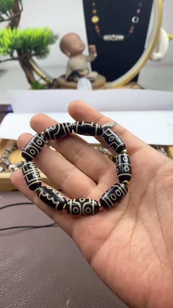 玛瑙/玉髓散珠天珠
