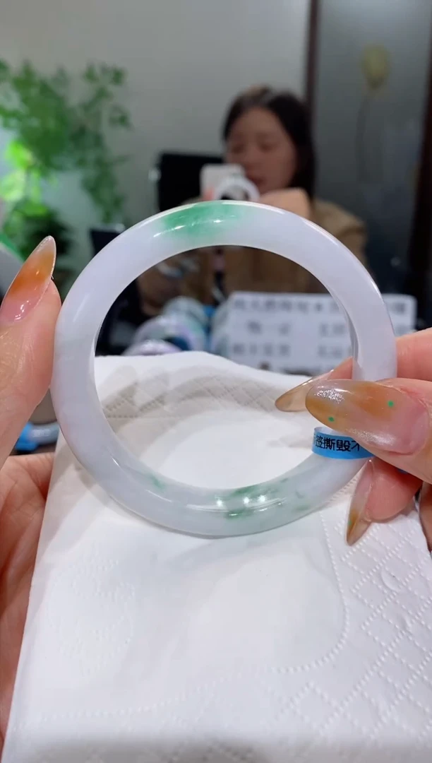 未镶嵌手镯翡翠圈口57.9