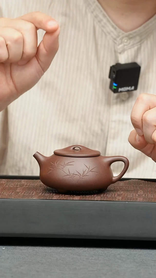 茶壶紫砂五堂 景州石瓢-顾景舟款