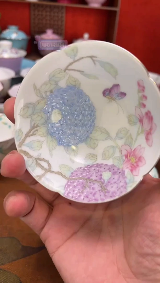 景德镇纯手绘陶瓷茶具