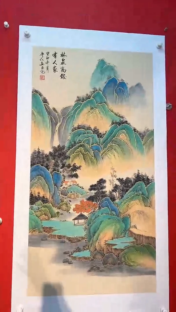 国画廖化老师国画作品