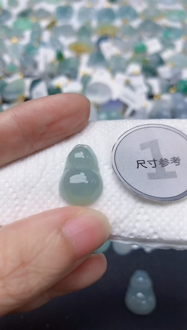 颈饰未镶嵌翡翠天然缅甸A货翡翠