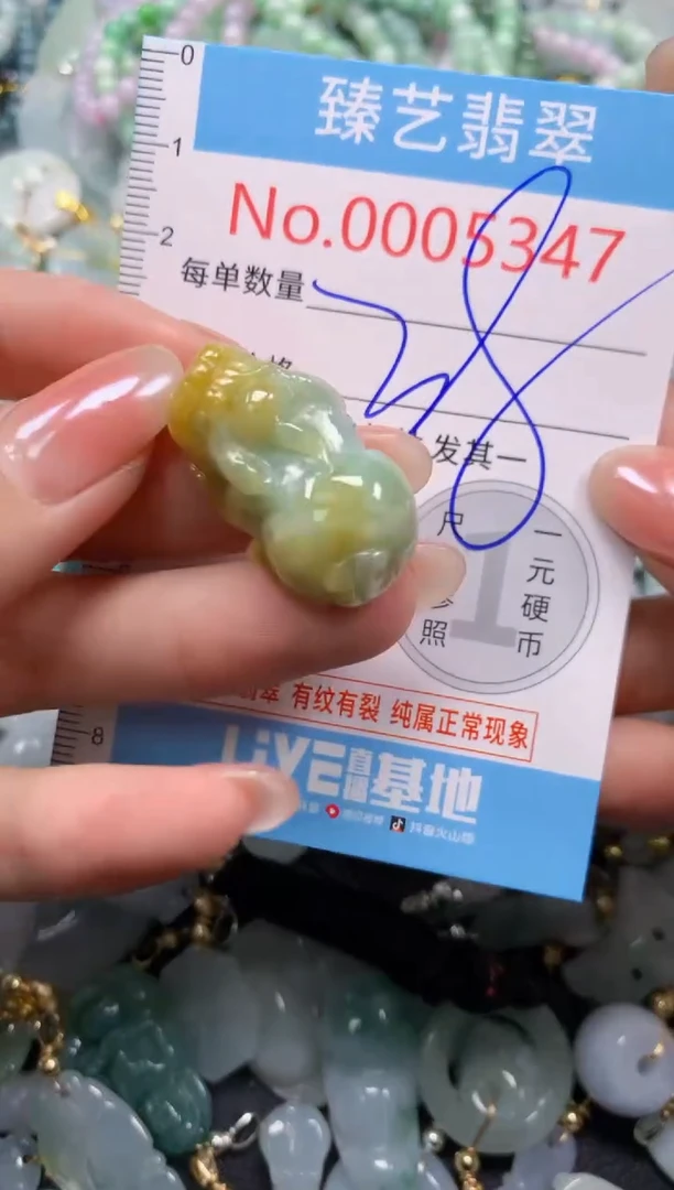 颈饰未镶嵌翡翠5347
