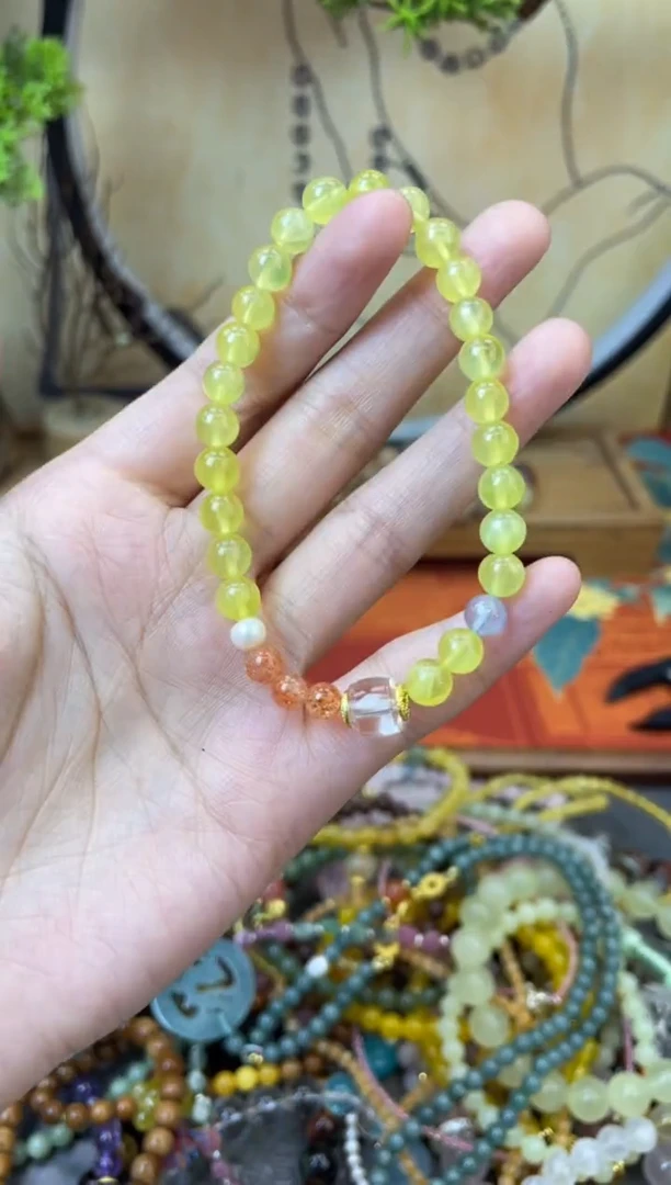 【闪购商品】黄晶手链未镶嵌317手串