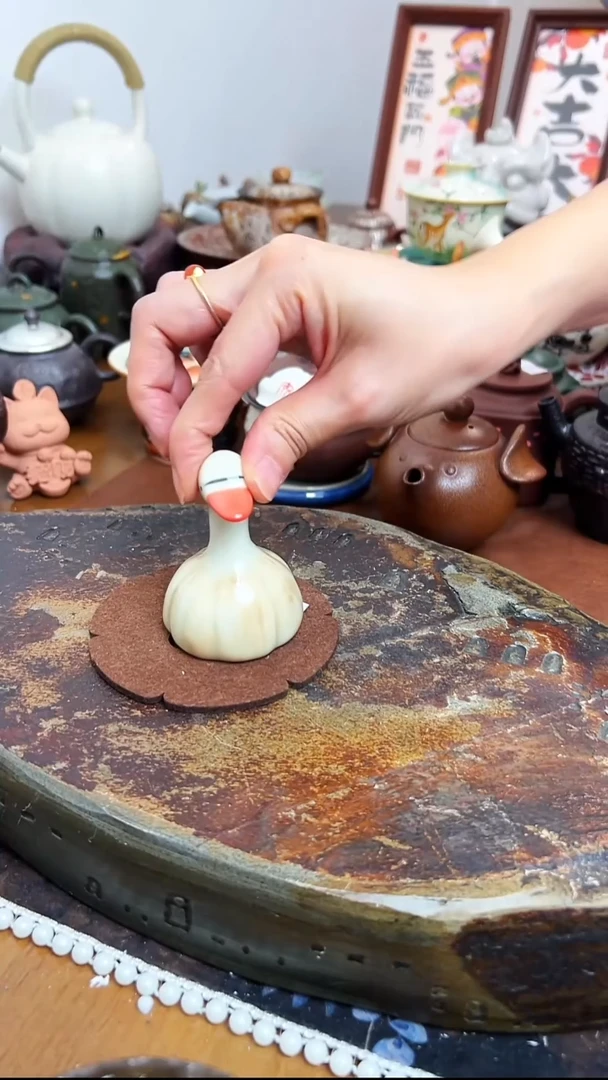 【 茶瓷物语】小鸭子