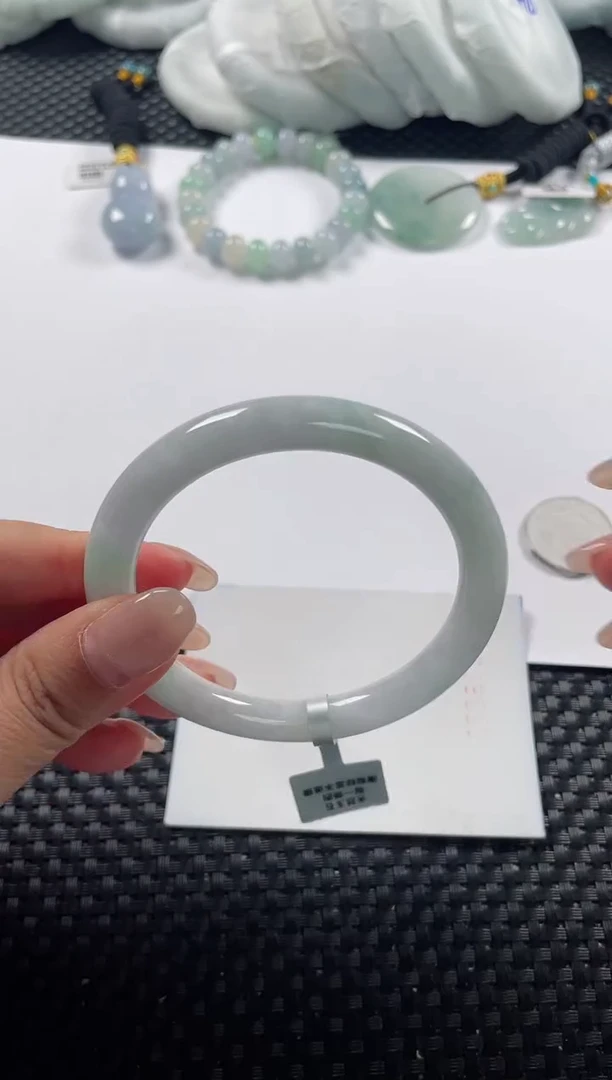 未镶嵌手镯翡翠基地发货H 0004 57+