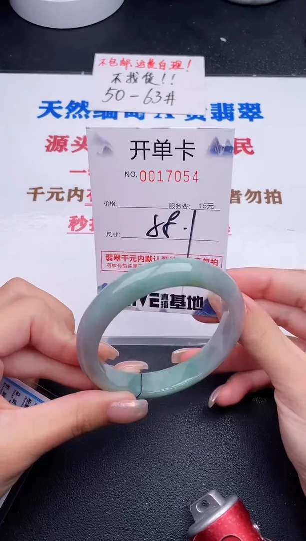 未镶嵌手镯翡翠54