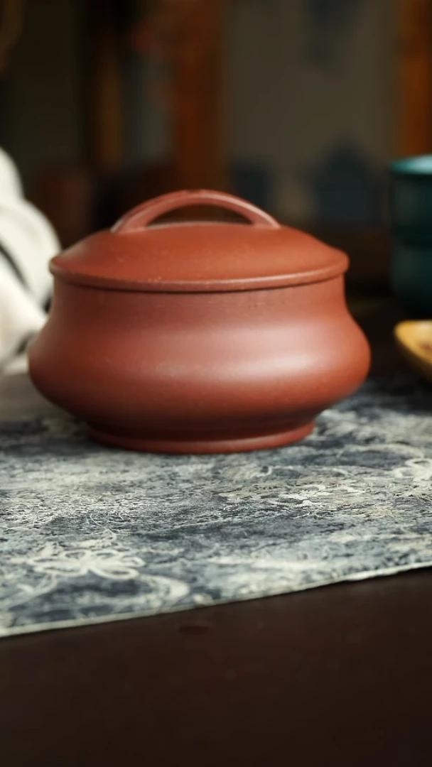 茶杯紫砂42号 茶叶罐 福利炸漏宜兴紫砂原矿作品
