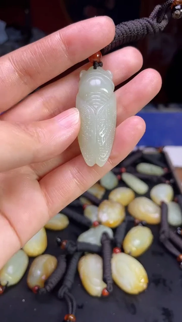 颈饰未镶嵌和田玉123