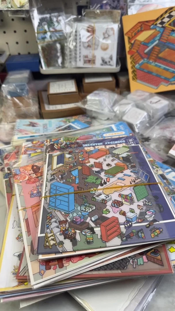 解压造景贴纸盲盒 随机14张