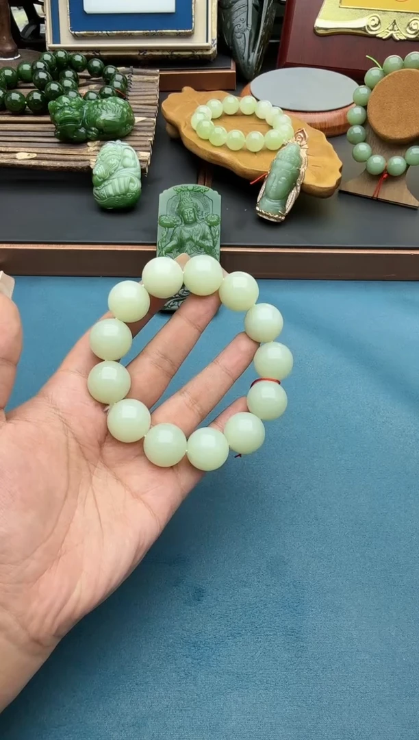 未镶嵌手串和田玉zl18