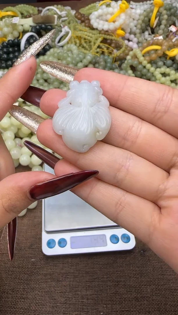 吊坠(不含链)未镶嵌和田玉吊坠