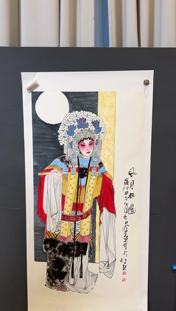 国画郝凤先风月无边2025-1230DH109