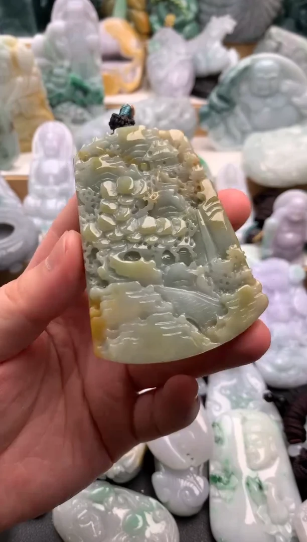 吊坠(不含链)未镶嵌翡翠1