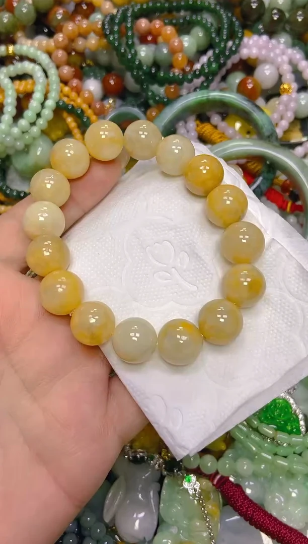 颈饰未镶嵌翡翠手****313mm