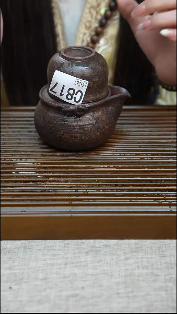 手工粗陶茶具每只不一样