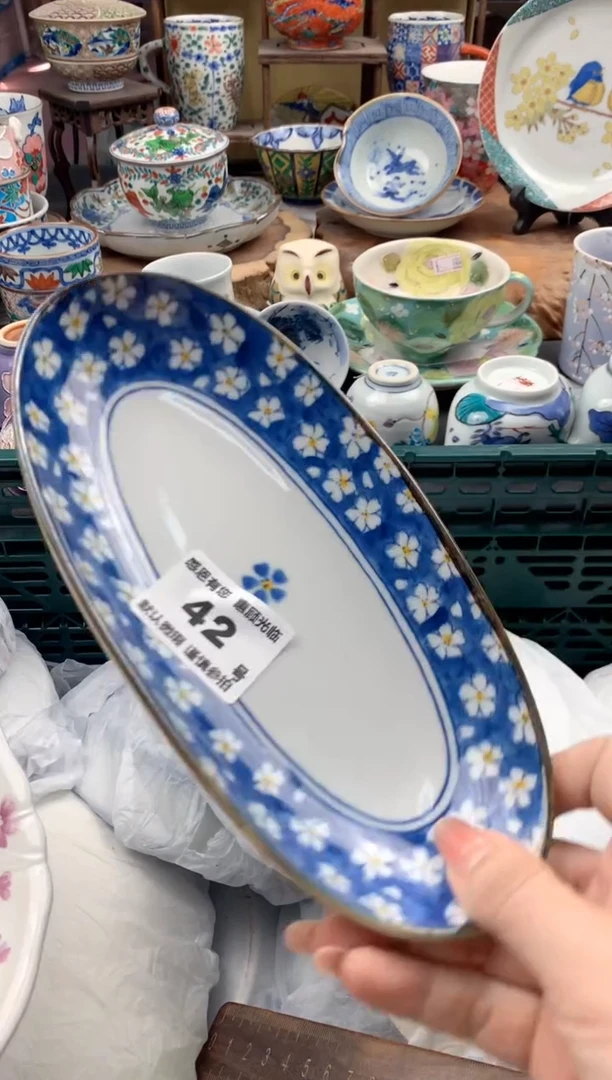 瓷片在****y42号九姑娘工艺品瓷器