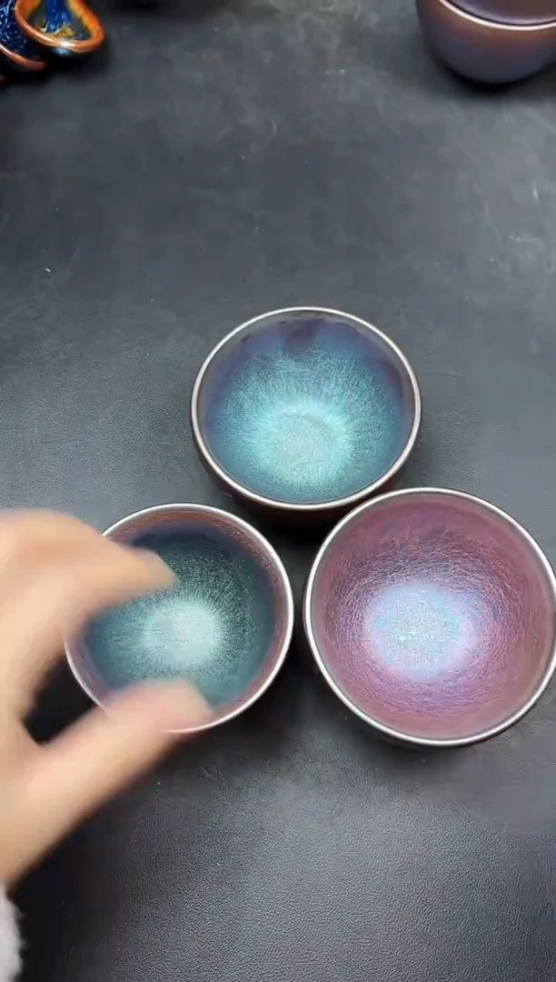 茶盏49三只微瑕