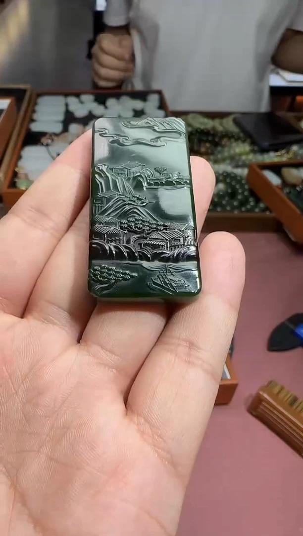 未镶嵌和田玉挂件【陆1005】148 7026