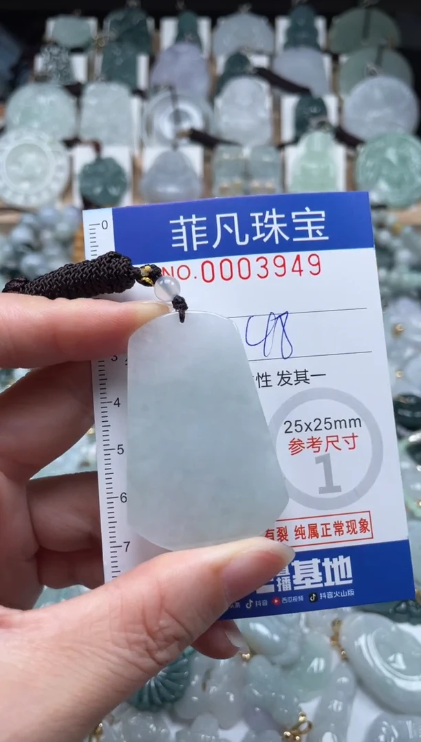 翡翠未镶嵌颈饰00..3949