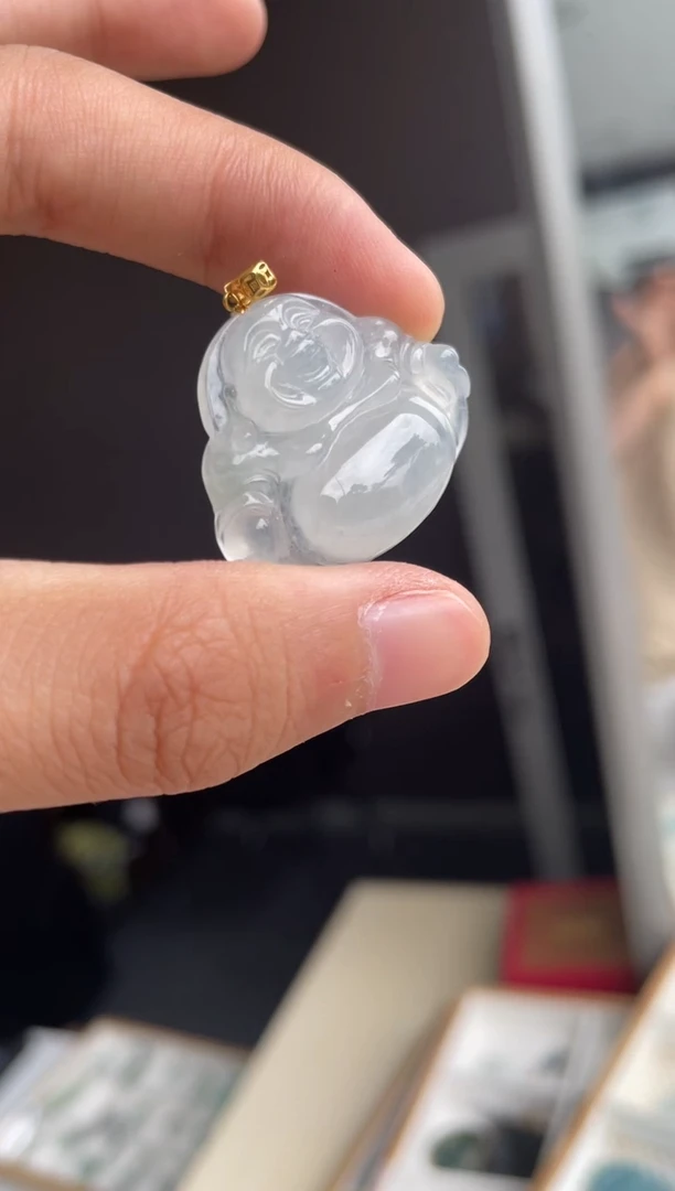 吊坠(不含链)未镶嵌翡翠天然缅甸A货翡翠