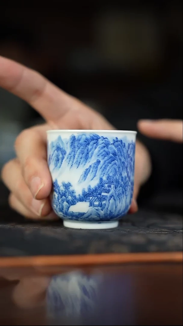 摆件瓷景德镇陶瓷精品茶器