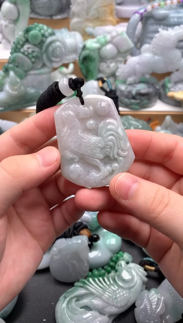 吊坠(不含链)未镶嵌翡翠1