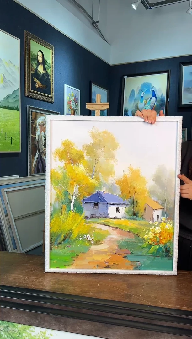 【闪购商品】油画34号 50*60 树-手绘油画