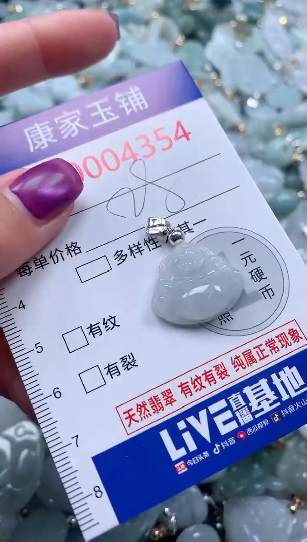 颈饰未镶嵌翡翠4354