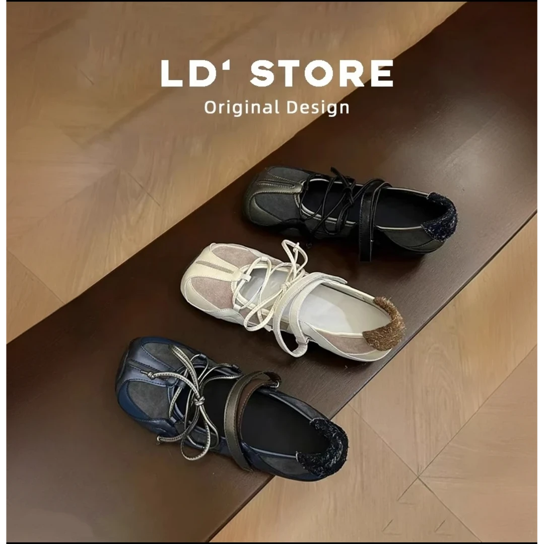 追梦者-叛逆芭蕾魔术贴玛丽珍3cm1  HN112